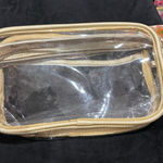 Clear cross body bag Gold Photo 0