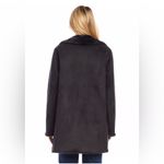 Karen Kane  black faux fur and vegan suede black jacket, Pockets. Size Medium. Photo 1