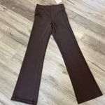 Lululemon NWT  Ribbed Softstreme Flared Pant Regular Size 4 Espresso Photo 0