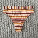 Billabong NWT Ray of Gold Swimsuit Bottoms Bikini Striped Stretch Beach Pool 12 Photo 3
