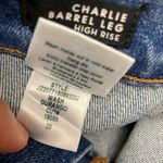 Veronica Beard  Charlie Barrel leg Denim Jeans Sz 25/0 NEW Photo 7