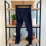 Athleta Salutation Mid-Rise 7/8 Capri Side Stripe & Mesh Yoga Pilates Legging, S Photo 3