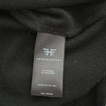 Heroine Sport Black Open Back Sweatshirt with Silver Arm Stripe Photo 7