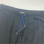 Marine layer  Mid Rise Jogger Sweatpants Loungewear: Heathered Black Photo 2