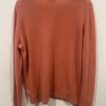 Nordstrom Auntie Lux Cashmere Sweater Peach Gift Holiday Size L Photo 3