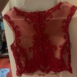 Tony Bowls Prom Dress Red Photo 2