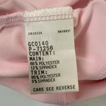 Tail Top Sleeveless Quarter Zip Golf Tennis Pickleball Pink Shirt Size S/M Photo 2