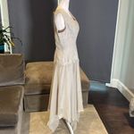 Women’s Gray Chiffon Dress Zip Back Party Mother of the Bride Size 10 **READ Gray Photo 2