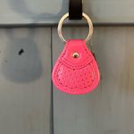 Banana Republic  Pink Leather Keychain Photo 1