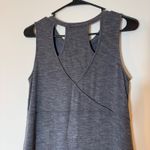 J.Jill  Fit XS Petite Gray Knit Maxi Dress Sleeveless Modal‎ Stretch Photo 9