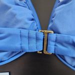 Blue Strapless Bikini Top Blue Swim Top NWT Size Medium Blue Andie Top Photo 4