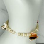 Seashell Swirl Shell Beaded Stretch Bracelet Photo 4