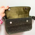 STAUD  Tommy bag moss olive green beaded shoulder purse embroidered metallic NYE Photo 14