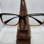 Coach Black Amber Glitter Gradient Prescription Glasses Frames Photo 1