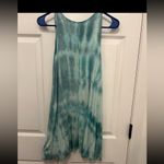 Blue and white tie dye sun dress Photo 1