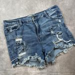 Pistola Gigi Low Rise Cut Off Short Distressed Used Size 28 Photo 1