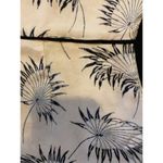 $490 Marni 40 4 Sleeveless Crepe Tank Top Shirt Blouse Peplum V Neck Leaves Tan Photo 6