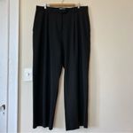 Djerf Avenue  Favorite Tailored High Waisted Straight Leg Pants Black Sz XXL Photo 4
