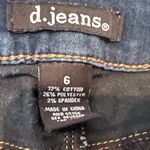 D. Jeans Dark Blue Jean Shorts Size 6 Photo 5