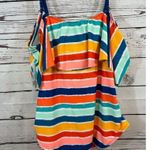 Women's Del Raya Multi Striped Swimsuit 3X Orange Photo 3