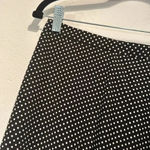 Carlisle Vintage  100% Silk Polka Dot Ruffled Lined Skirt size 12 Photo 1