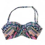 Jessica Simpson  Colorful Geometric Bikini Top Photo 0
