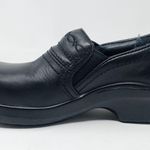 Ariat Black Leather Professional Slip On Work Clogs Shoes composite toe womens 6 Photo 1