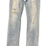 Levi's Levi’s Genuinely Crafted Low Rise Skinny Size 9 M Light Wash Blue Distressed Photo 0
