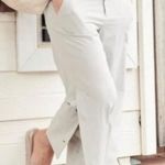 Athleta  Tribeca Light Blue High Waisted Front Pockets Wide Leg Crop Pants 8 Tall Photo 10