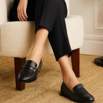 Kensie Gitty Womens Size 8 Black Shoe Penny Loafer Slip Photo 0