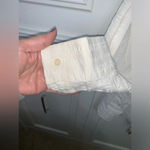 Liz Claiborne /Kim Rogers set 2 short‎ sleeve seersucker ivory tops XL Photo 4