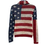 Ralph Lauren  USA American Flag Cardigan Knit Sweater Patriotic Americana XS Photo 4