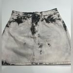 ZARA  tye dye denim skirt small Photo 2