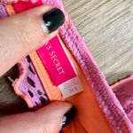 Victoria's Secret Victoria’s Secret Pink/Coral Lace Overlay Bikini Top | Halter | EUC | 34B Photo 6