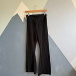 PINK - Victoria's Secret Victoria Secret PINK Black Crossover Flares Size Large Photo 3