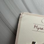 Myra Bags  Handcrafted Gold Tone Clear Crystal Pierced Hoop Earrings Moonshine Photo 4