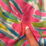 Lilly Pulitzer  Floral Green & Pink Skirt Photo 5