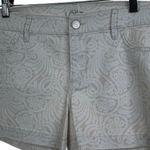 Loft  Paisley Cuffed MId Rise Jeans Shorts Size 30/10‎ NWT Photo 3