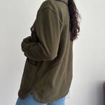 BLANK NYC NWT olive green fleece shirt shacket Photo 5