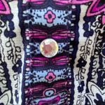 INC 2 Piece Paisley Top Blue Size L Photo 7