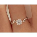 None Women's Silver branch shaped Ring Size 7 Photo 6