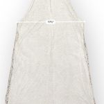 ZARA ‎ White Crochet Lace Halter Mini Shift Dress Size L Photo 3