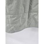 Lululemon  Insulated Liner Coat Mid Warmth Quilted Snap Front Green Women Large Photo 4