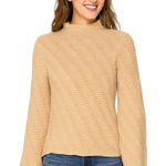 Sundance  Turtleneck Sweater Beige Size S Photo 0