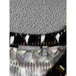 Ny Collection Ny‎ Collection Blouse Women Medium V Neck Asymmetrical Boho Southwestern Aztec Photo 5