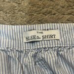 “The Sleep Shirt” striped 100 percent cotton EUC Size M Photo 1