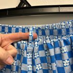 Wild Fable Blue and White Patterned Wide Leg Pants Photo 3