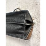 Coach Black Leather Chain Shoulder Bag Photo 6