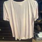 Three Dots light pink scoop t shirt large nwot Photo 3