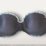 Victoria's Secret EUC  Multicolor Paisley Floral Print Bandeau Bikini Top Size 32B Photo 6